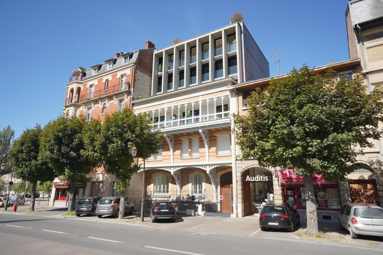 Les Suites 7 Anges - Parking, Vue Cathedrale & Centre Historique 랭스 외부 사진