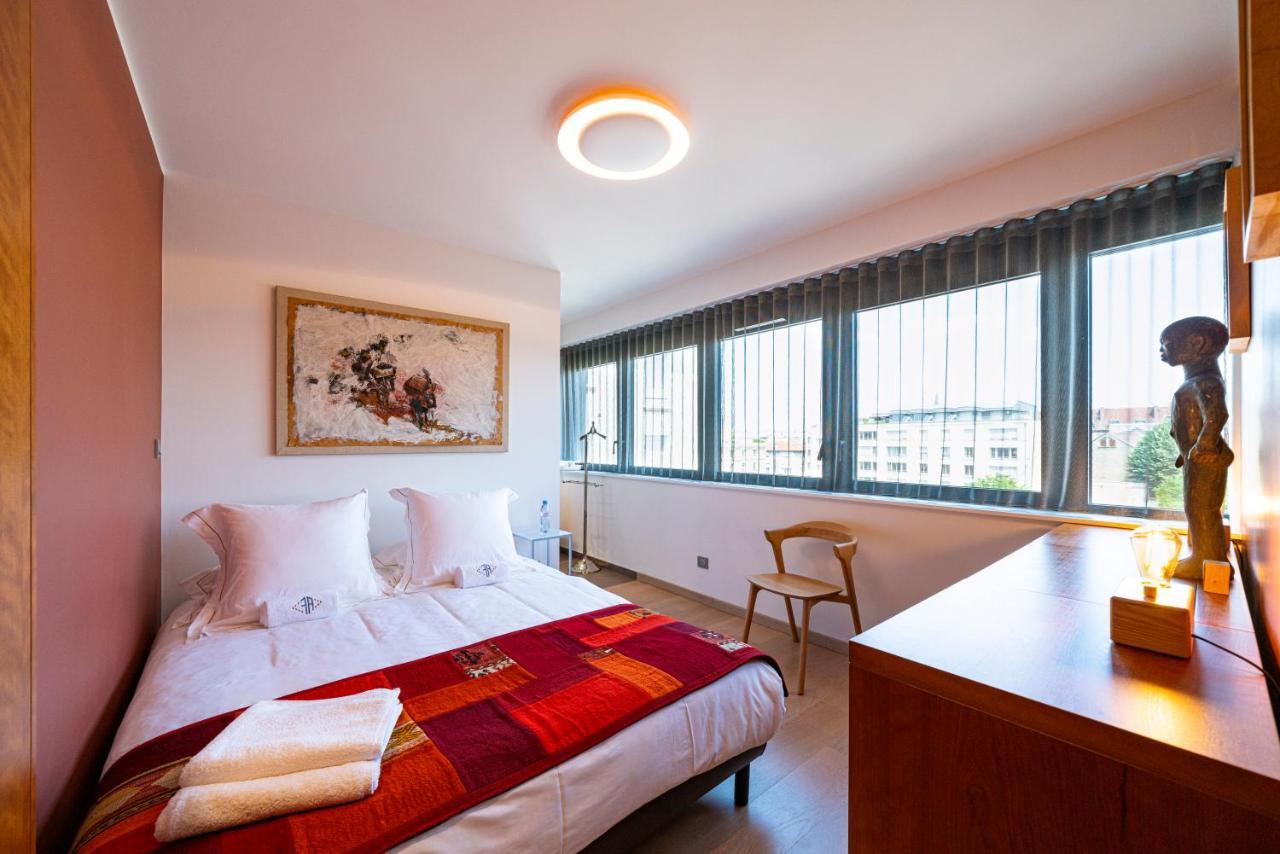Les Suites 7 Anges - Parking, Vue Cathedrale & Centre Historique 랭스 외부 사진