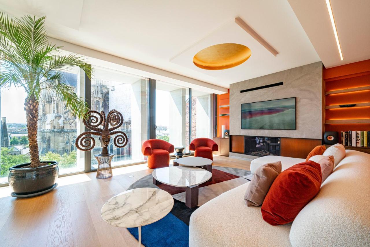 Les Suites 7 Anges - Parking, Vue Cathedrale & Centre Historique 랭스 외부 사진