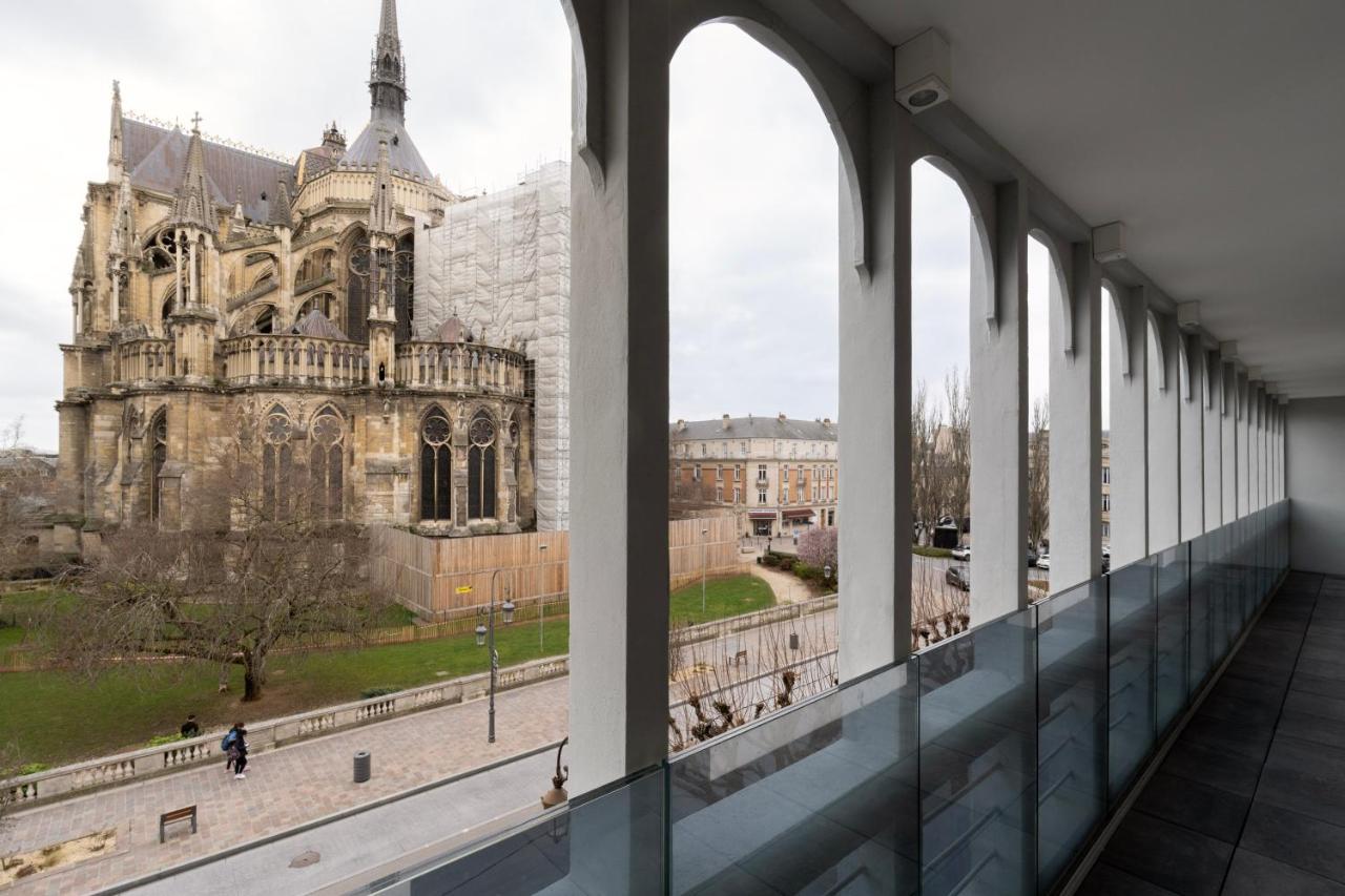 Les Suites 7 Anges - Parking, Vue Cathedrale & Centre Historique 랭스 외부 사진