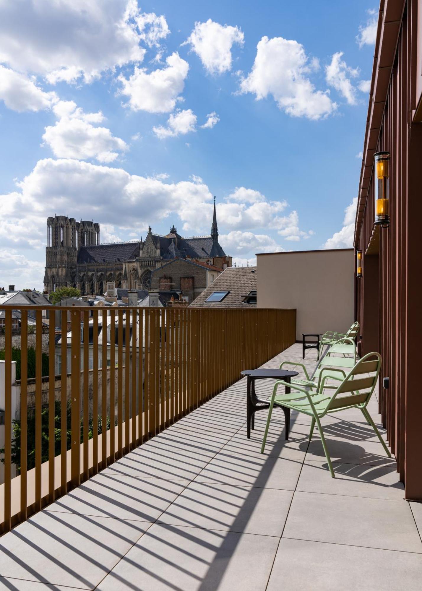 Les Suites 7 Anges - Parking, Vue Cathedrale & Centre Historique 랭스 외부 사진